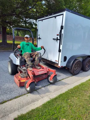 Driveway pressure wash
